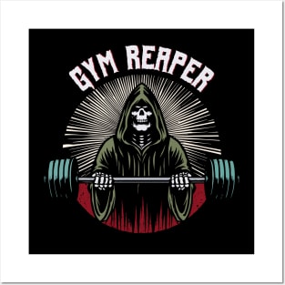 Gym Reaper Workout Posters and Art